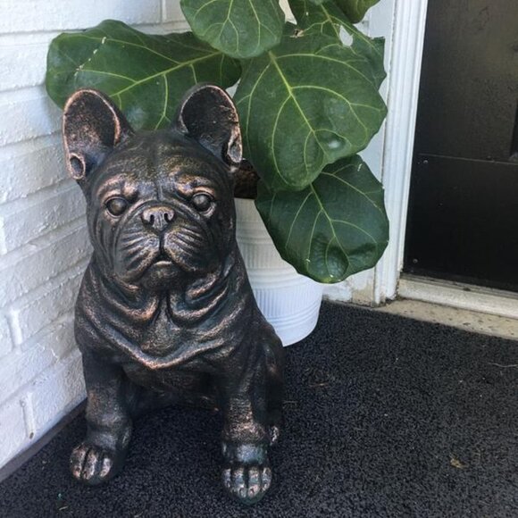 Sitting French Bulldog Decor